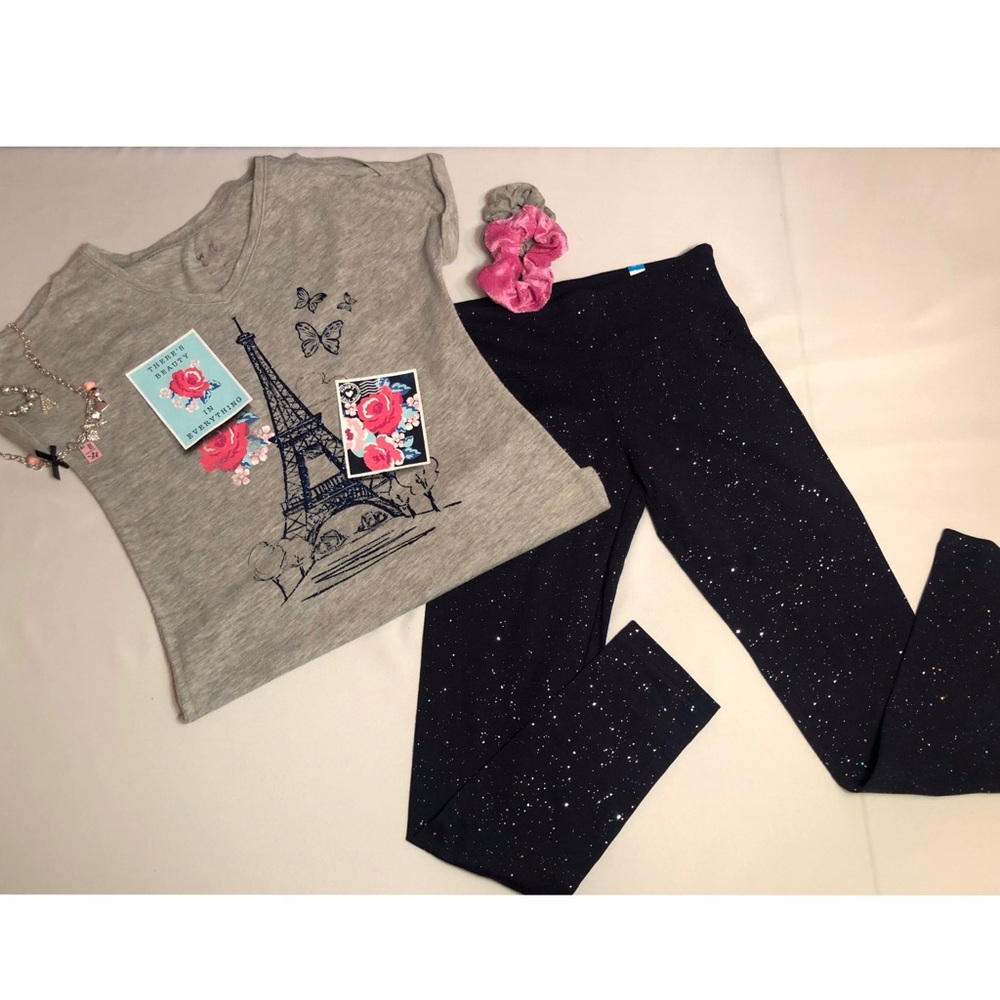 Girls Paris tee
